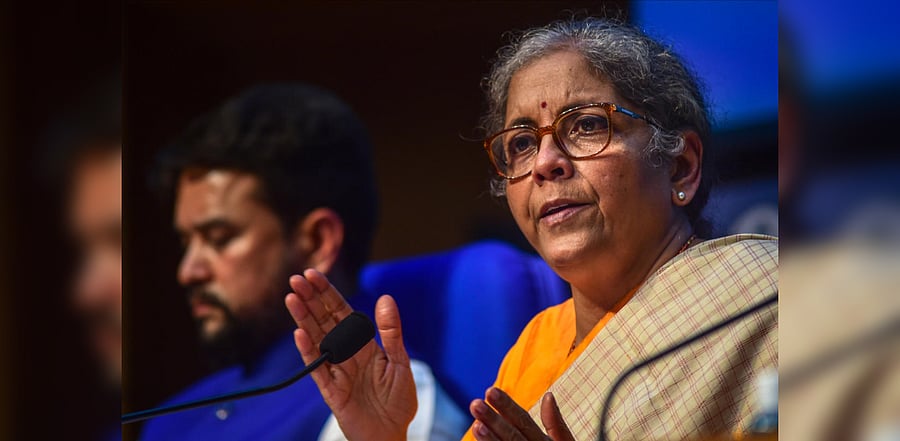 Finance Minister Nirmala Sitharaman. Credit: PTI Photo