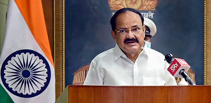 Vice President M Venkaiah Naidu. Credit: PTI File Photo