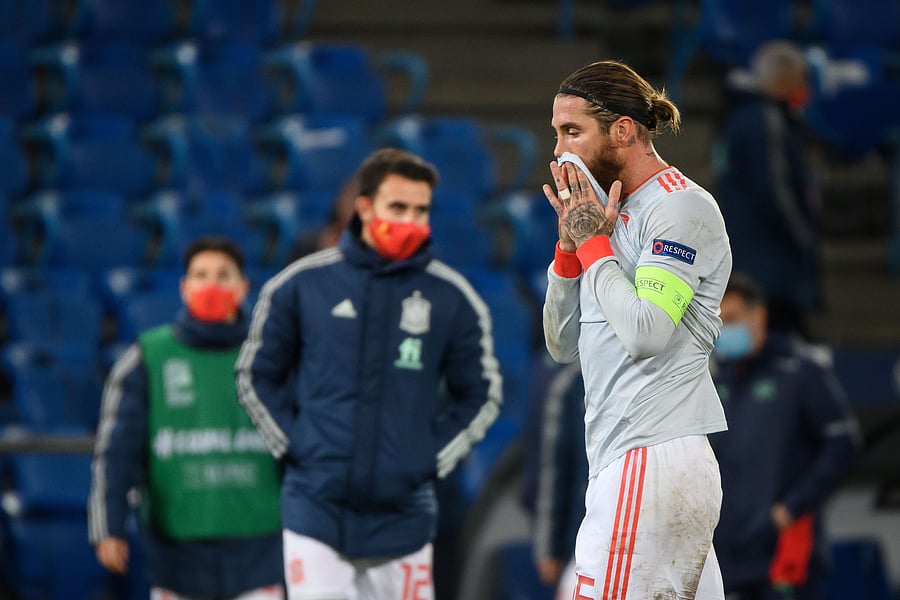 Spain's defender Sergio Ramos. Credits: AFP Photo