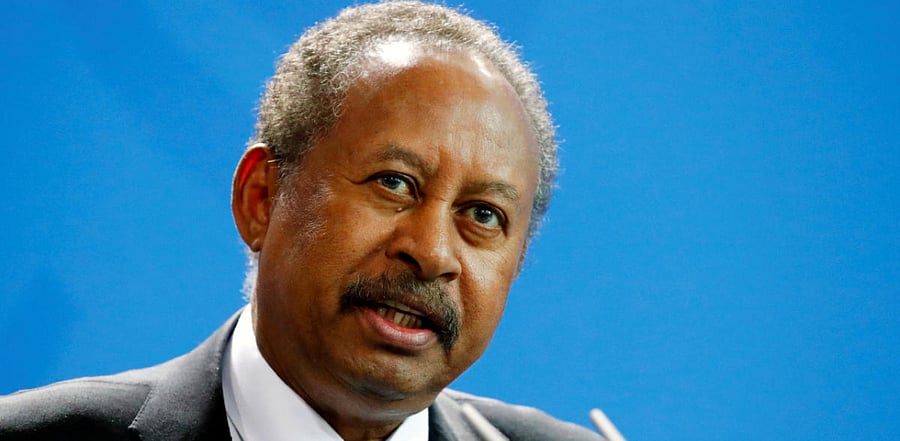 Sudan's Prime Minister Abdalla Hamdok. Credit: Reuters Photo
