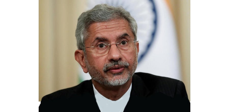 External Affairs Minister S Jaishankar. Credit: Reuters