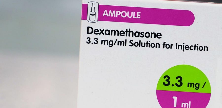 Dexamethasone. Credit: AFP Photo