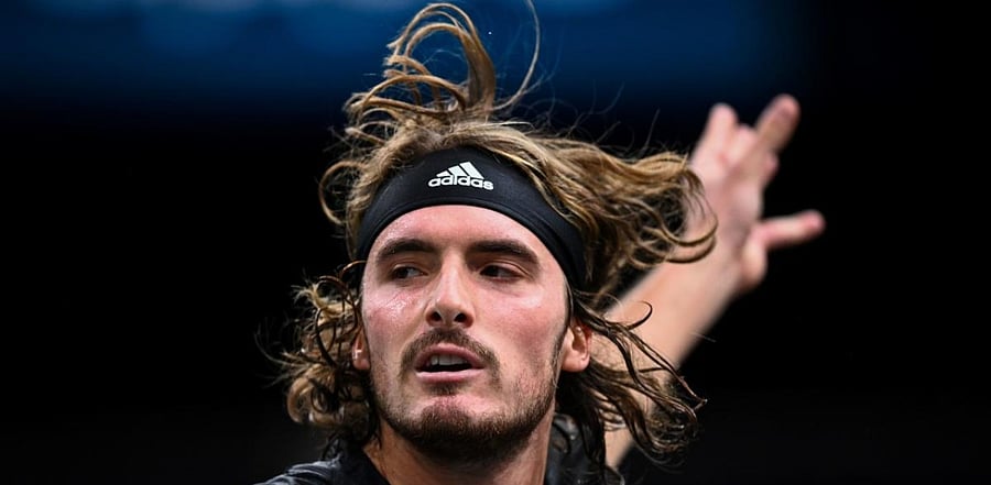 Greece's Stefanos Tsitsipas. Credit: AFP Photo