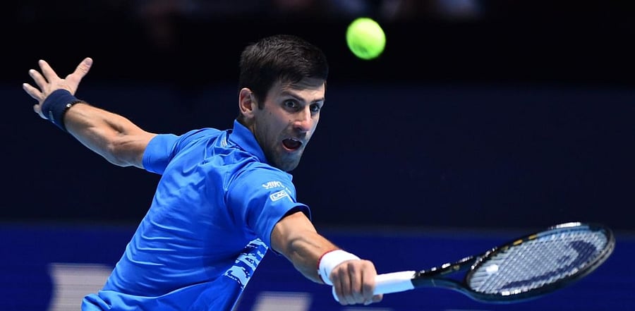 Serbian tennis player Novak Djokovic. Credit: AFP Photo
