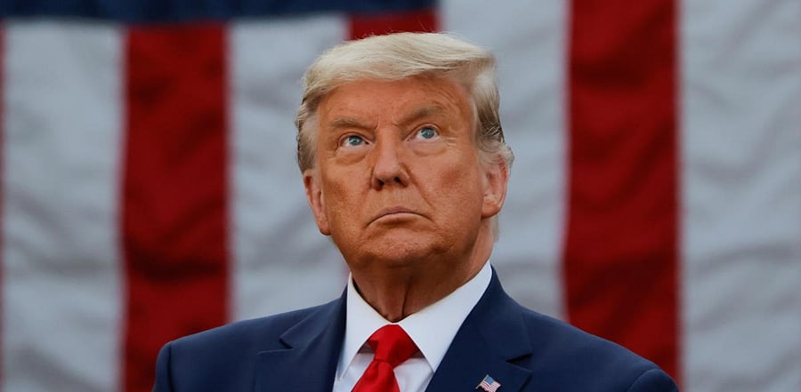 US President Donald Trump. Credit: Reuters Photo