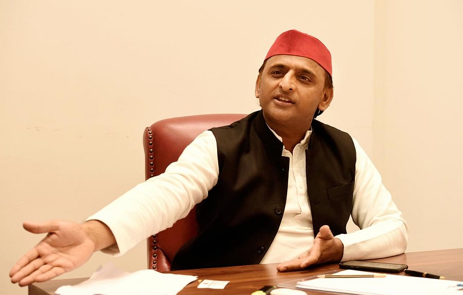 Samajwadi Party president and former Uttar Pradesh chief minister Akhilesh Yadav. Credit: PTI