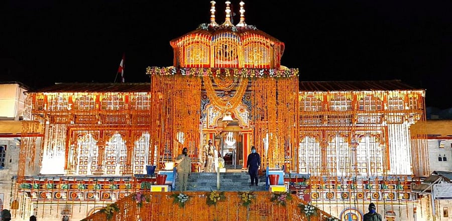 Badrinath Temple. Credit: PTI Photo