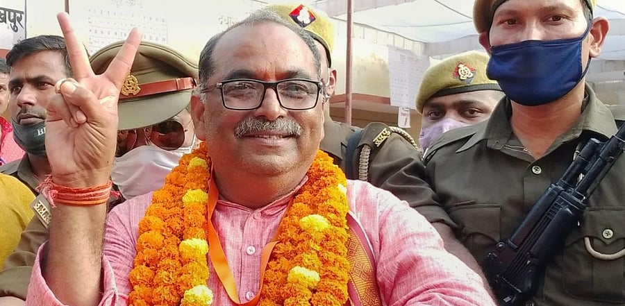  BJP MLA Satyaprakash Mani Tripathi. Credit: PTI Photo