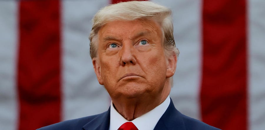 US President Donald Trump. Credit: Reuters File Photo 