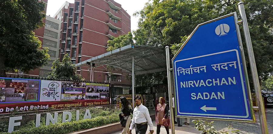 Election Commission of India office in Delhi. Credit: Reuters Photo