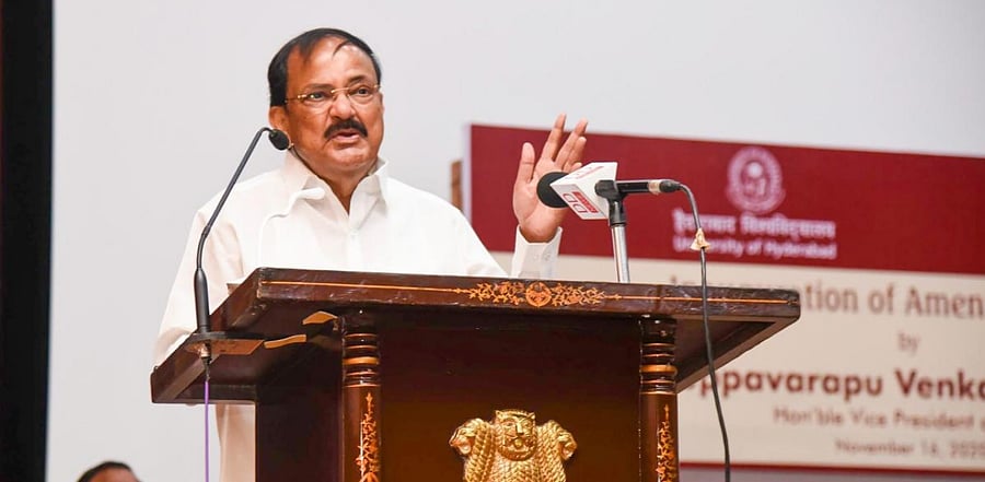 M Venkaiah Naidu. Credit: PTI.