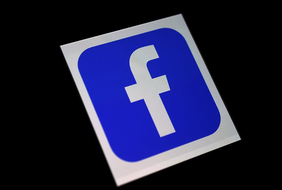 Facebook App logo. Credit: AFP Photo