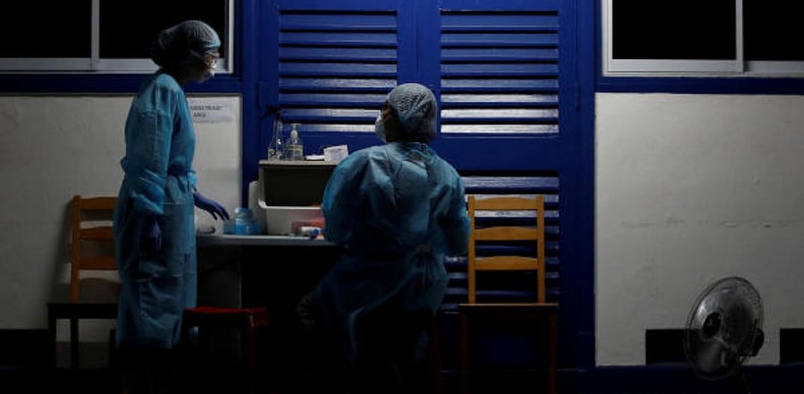 Delhi Health Minister Satyendar Jain on Wednesday had told reporters that more beds are planned to be added at LNJP Hospital. Credit: Reuters Photo