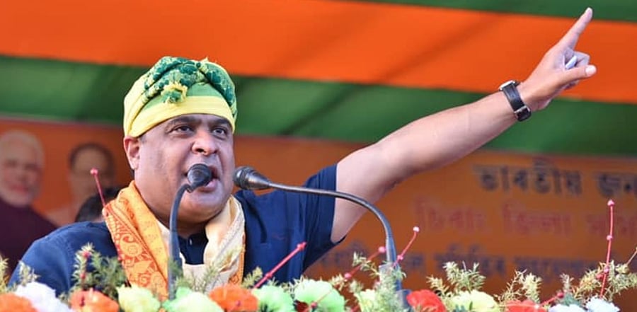 Assam Minister Himanta Biswa Sarma. Credit: Facebook (himantabiswasarma)
