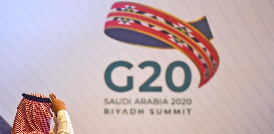 G20 nations in the Saudi capital Riyadh. Credit: AFP Photo
