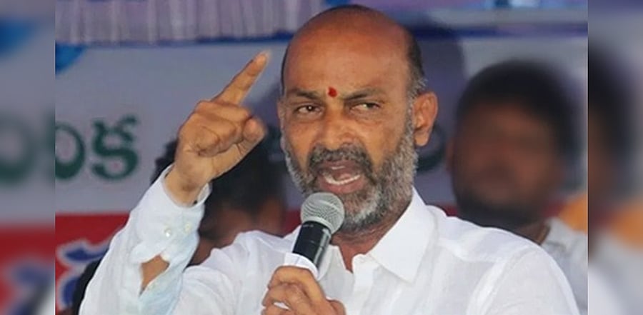 Telangana BJP unit president Bandi Sanjay Kumar. Credit: Facebook (bandisanjaykumar)