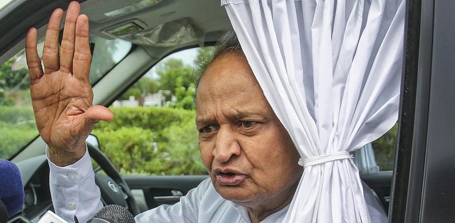 Rajasthan Chief Minister Ashok Gehlot. Credit: PTI Photo