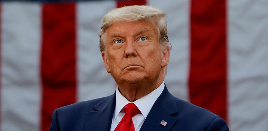 US President Donald Trump. Credit: Reuters Photo