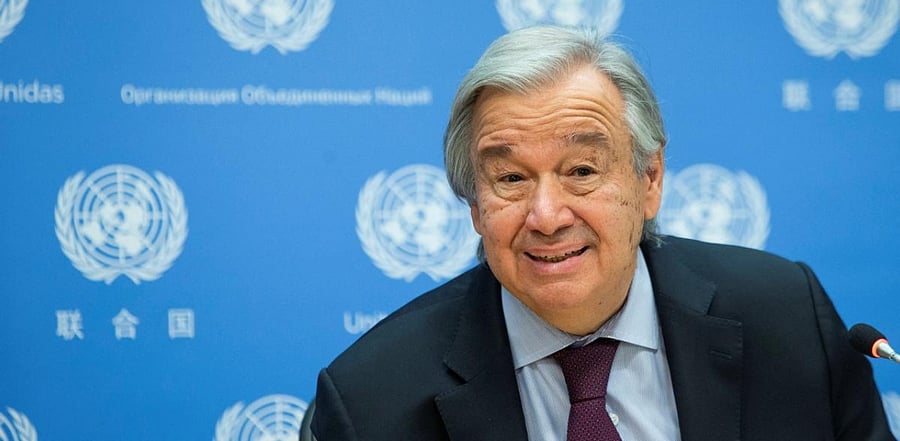 Antonio Guterres. Credit: Reuters Photo