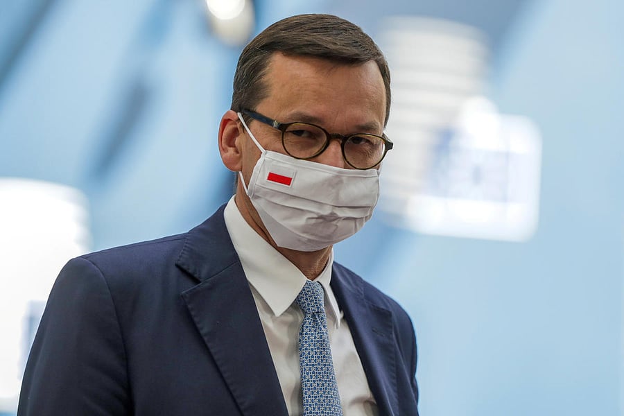 Poland's Prime Minister Mateusz Morawiecki. Credit: Reuters