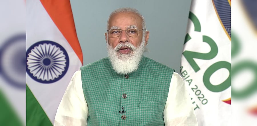 Prime Minister Narendra Modi. Credit: Twitter (@BJP4India)