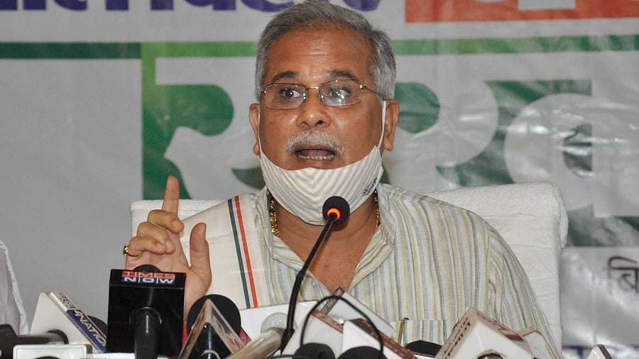 Chhattisgarh Chief Minister Bhupesh Baghel. Credit: PTI Photo