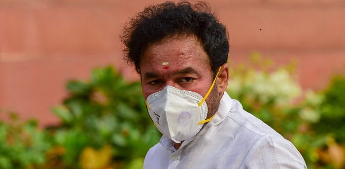 Minister of State for Home Affairs G Kishan Reddy. Credit: PTI Photo