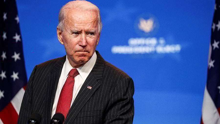 US President-elect Joe Biden. Credit: Reuters Photo