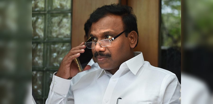 Former telecom minister A Raja. Credit: PTI Photo
