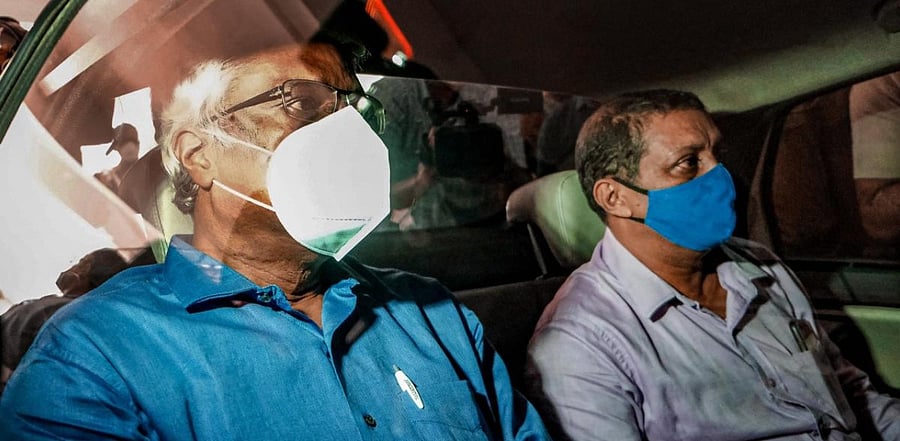 Suspended IAS officer M Sivasankar. Credit: PTI Photo