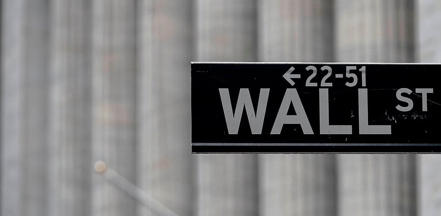 Wall Street, New York. Credit: AFP Photo