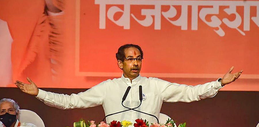 Shiv Sena leader Uddhav Thackeray. Credit: PTI Photo