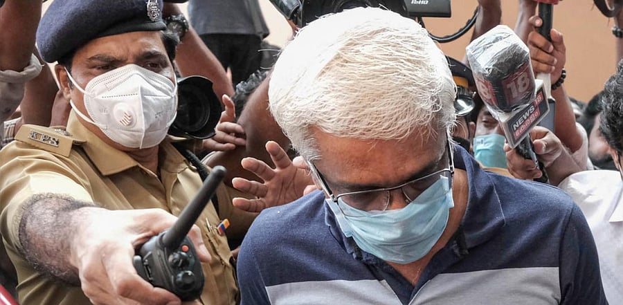 Suspended IAS officer M Sivasankar. Credit: PTI file photo