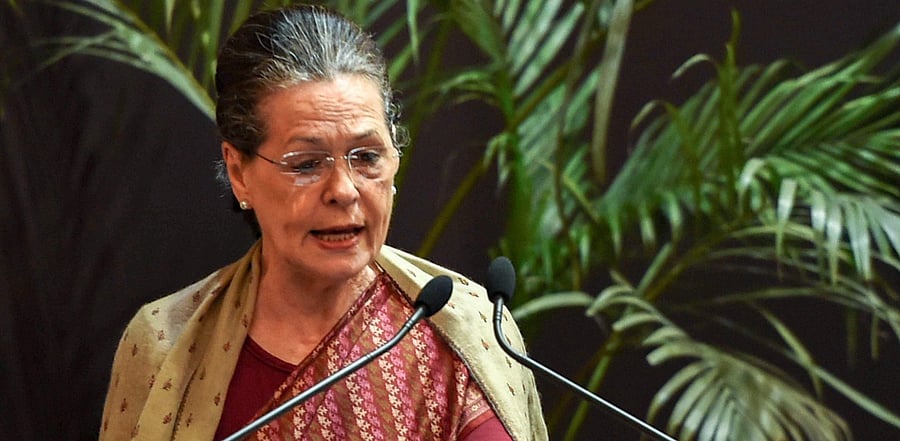 Congress president Sonia Gandhi. Credit: PTI Photo