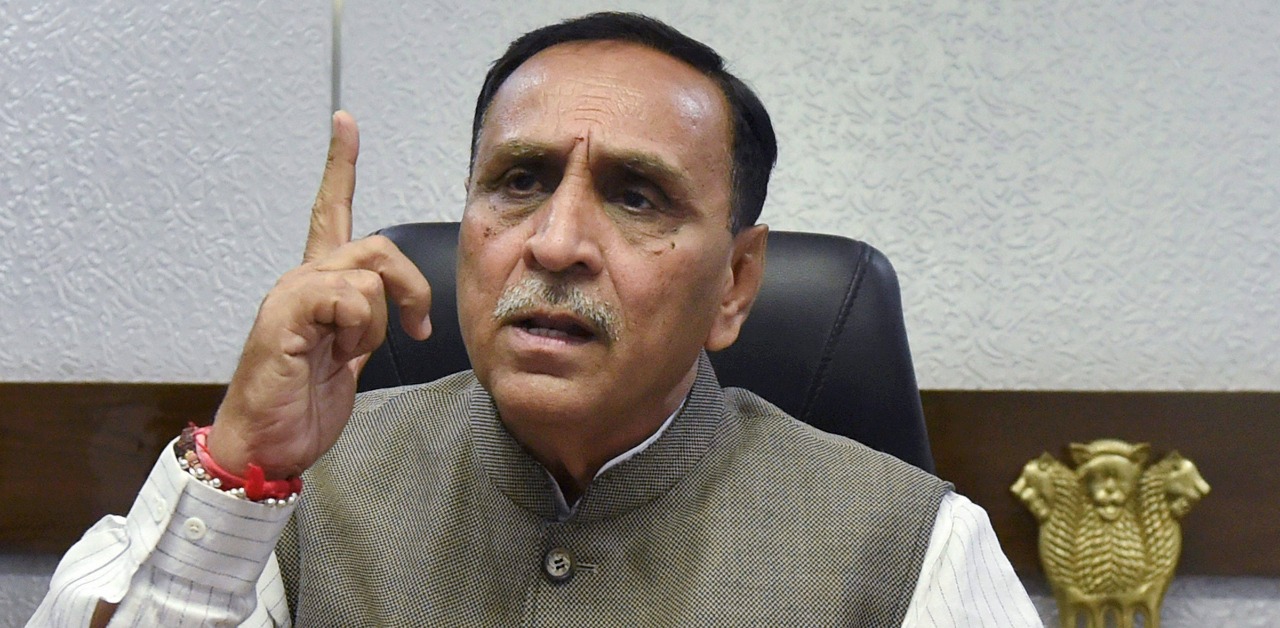 Gujarat Chief Minister Vijay Rupani. Credit: PTI Photo