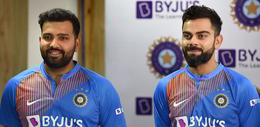 Virat Kohli and Rohit Sharma. Credit: PTI Photo