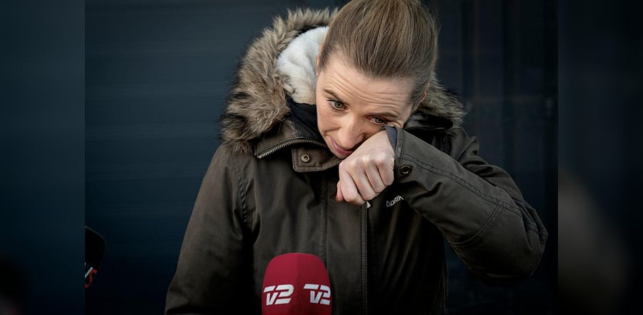 Visibly emotional, Frederiksen paused several times to wipe away tears, and stressed that it was important to remember that it was not the fault of breeders. Credit: AFP Photo