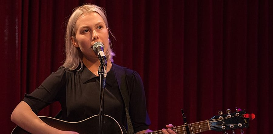 Singer Phoebe Bridgers. Credit: Wikimedia Commons/Graeme Anderson 