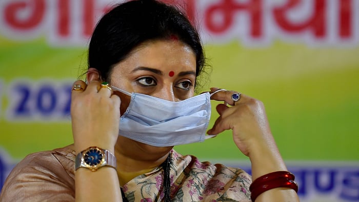 Union Minister Smriti Irani. Credit: PTI Photo