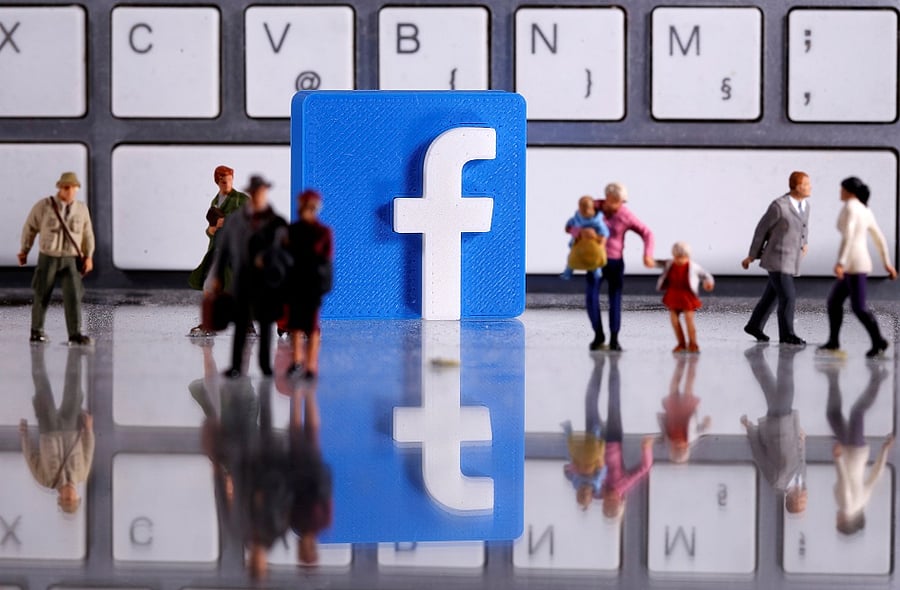 Facebook logo. Credit: Reuters Photo