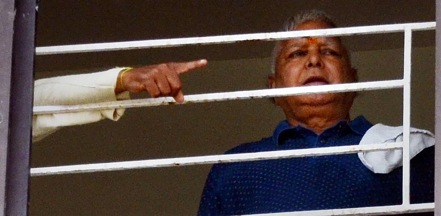 Rashtriya Janta Dal chief Lalu Prasad Yadav. Credit: PTI Photo