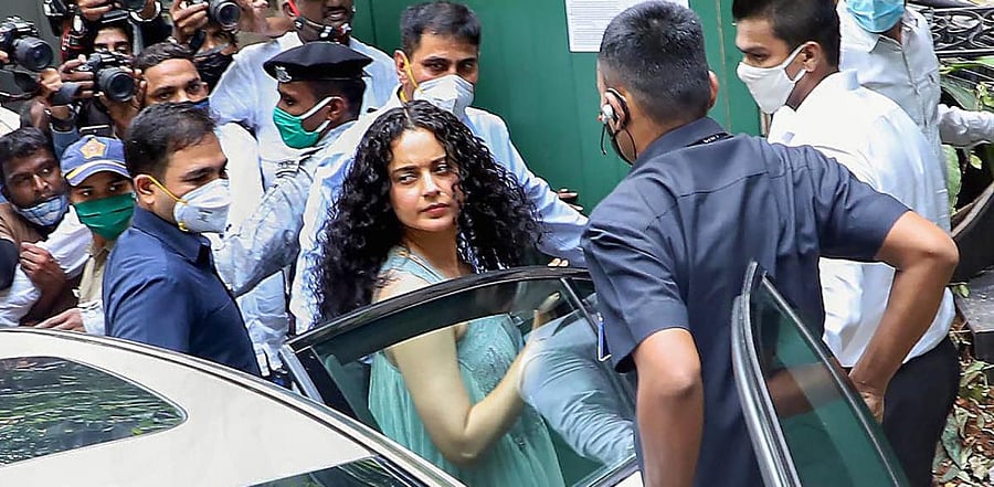 Bombay High Court declared the BMC's action of demolishing part of Ranaut's bungalow on September 9 as illegal and said it smacks of malafide intentions. Credit: PTI Photo