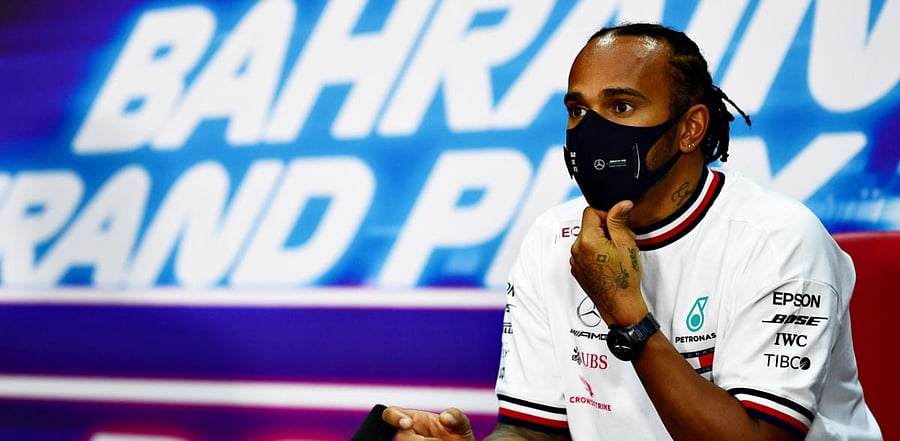 Mercedes' Lewis Hamilton. Credit: Reuters Photo