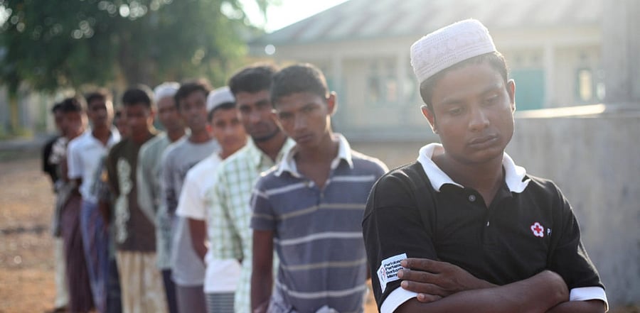As many as 145 Rohingya from 40 families have been living in Dasarahalli, Bengaluru, since 2013. Representative image. Credit: Reuters.