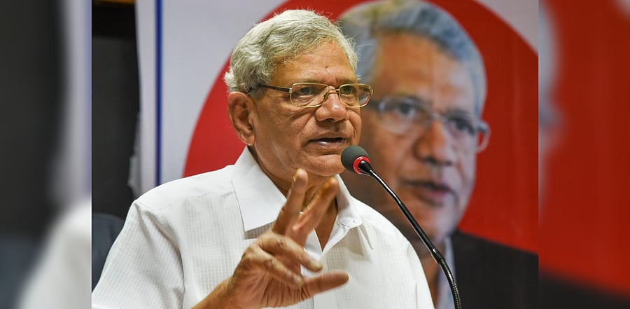 CPI(M) general secretary Sitaram Yechury. Credit: PTI Photo