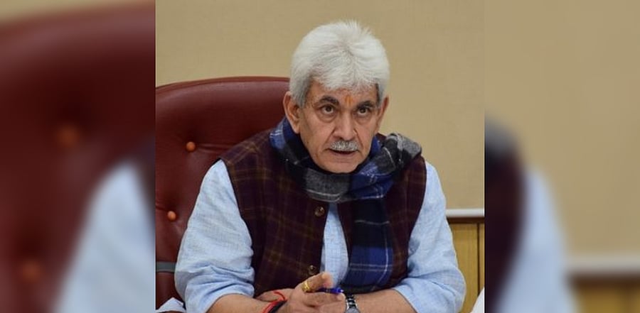 Jammu and Kashmir Lt Governor Manoj Sinha. Credit: Facebook (manojsinhagzp)