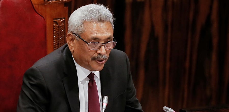 Sri Lankan President Gotabaya Rajapaksa. Credit: Reuters Photo