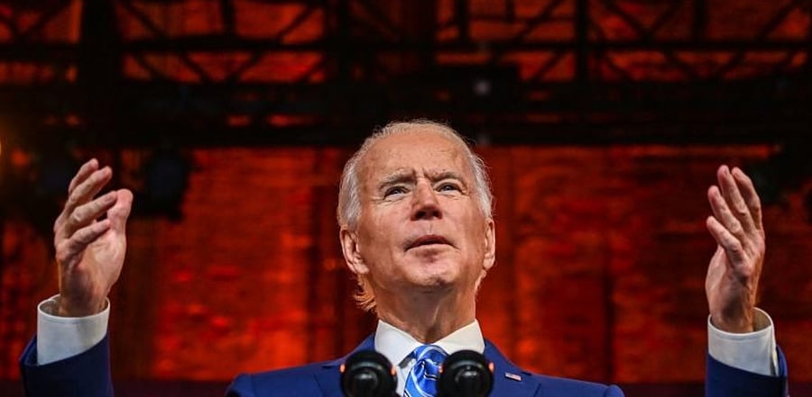 US President-elect Joe Biden. Credit: AFP Photo