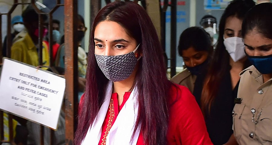 Kannada actress Ragini Dwivedi. Credit: PTI File Photo