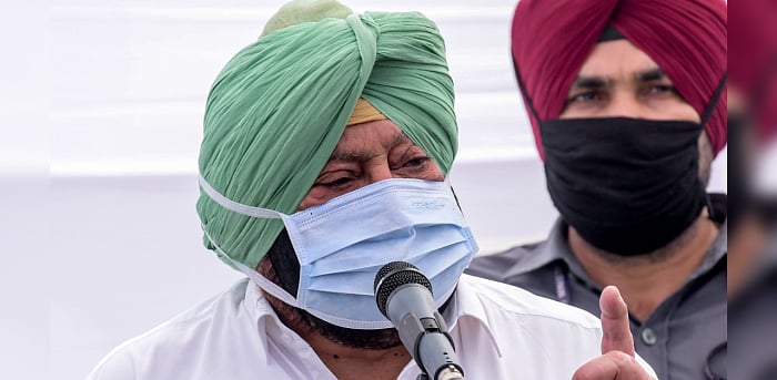 Amarinder Singh file photo. Credit: PTI Photo
